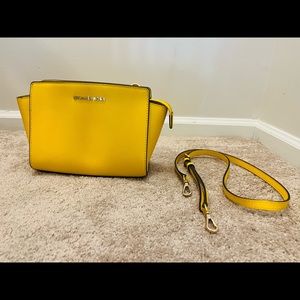 MK classic saffiano crossbody bag